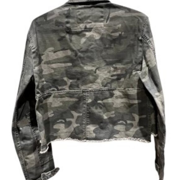 Ardene camouflage cropped jacket size S - Picture 3 of 4